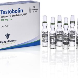 Testosterone enanthate 250mg/ml x 10 amps